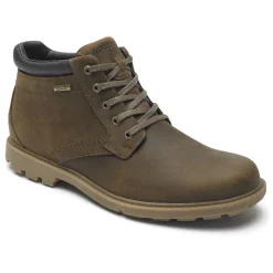 Botas>Rockport Bota impermeável masculina Rugged Bucks Bronzeado de Boston