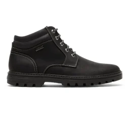 Botas>Rockport Bota masculina para clima ou não à prova d'água Couro Preto/Camurça