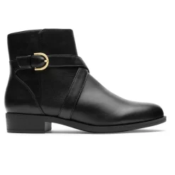 Botas E Botas>Rockport Bota Vicky Feminina Lthr Preto
