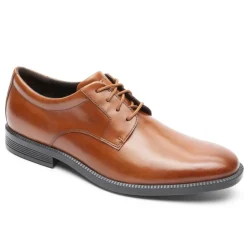 Oxfords E Cadarços>Rockport Dressports Premium Oxford Masculino bronzeado