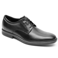 Oxfords E Cadarços>Rockport Dressports Premium Oxford Masculino Preto