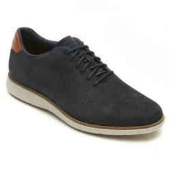 Tênis>Rockport Garett Oxford Moderno Masculino Novo vestido azul