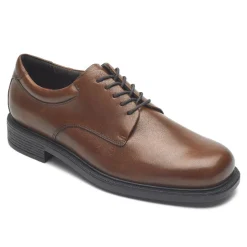 Oxfords E Cadarços>Rockport Margem Masculina Oxford Novo marrom
