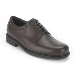 Oxfords E Cadarços>Rockport Margem Masculina Oxford Chocolate