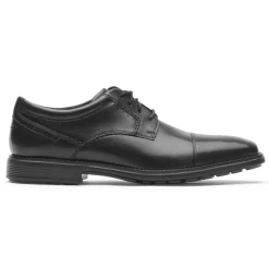 Oxfords E Cadarços>Rockport Masculino Total Motion Next Gen Cap Toe Oxford Preto