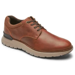 Oxfords E Cadarços>Rockport Masculino Total Motion Sport Oxford bronzeado