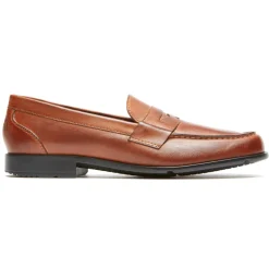 Mocassins E Slip-ons>Rockport Mocassim clássico masculino Conhaque