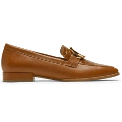 Mocassins>Rockport Mocassim feminino com anel Santana Tan Lthr