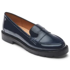 Mocassins>Rockport Mocassim feminino Kacey Penny Patente da Marinha