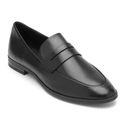 Mocassins>Rockport Mocassim feminino Perpétua Classic Penny Preto