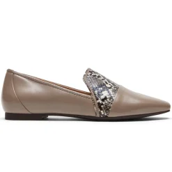 Mocassins>Rockport Mocassim feminino Total Motion Laylani com detalhes Dover Taupe