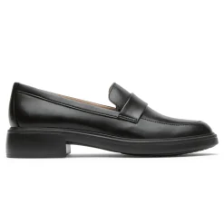 Mocassins>Rockport Mocassim Lennox Total Motion Feminino Preto