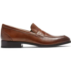 Mocassins E Slip-ons>Rockport Mocassim masculino Total Motion Office Bronzeado Britânico