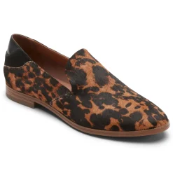 Mocassins>Rockport Mocassim Perpétua Feminino Leopardo