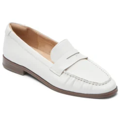 Mocassins>Rockport Mocassim Susana Penny Feminino Branco