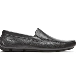 Mocassins E Slip-ons>Rockport Mocassim Veneziano Rhyder Masculino Preto