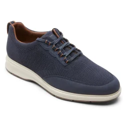 Oxfords E Cadarços>Rockport Oxford masculino em malha Total Motion City Novo vestido azul
