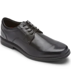 Oxfords E Cadarços>Rockport Oxford masculino Taylor à prova d'água com bico liso Preto