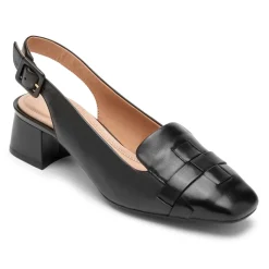 Saltos>Rockport Salto tecido Esma Total Motion feminino Preto