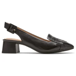 Saltos>Rockport Salto tecido Esma Total Motion feminino Preto