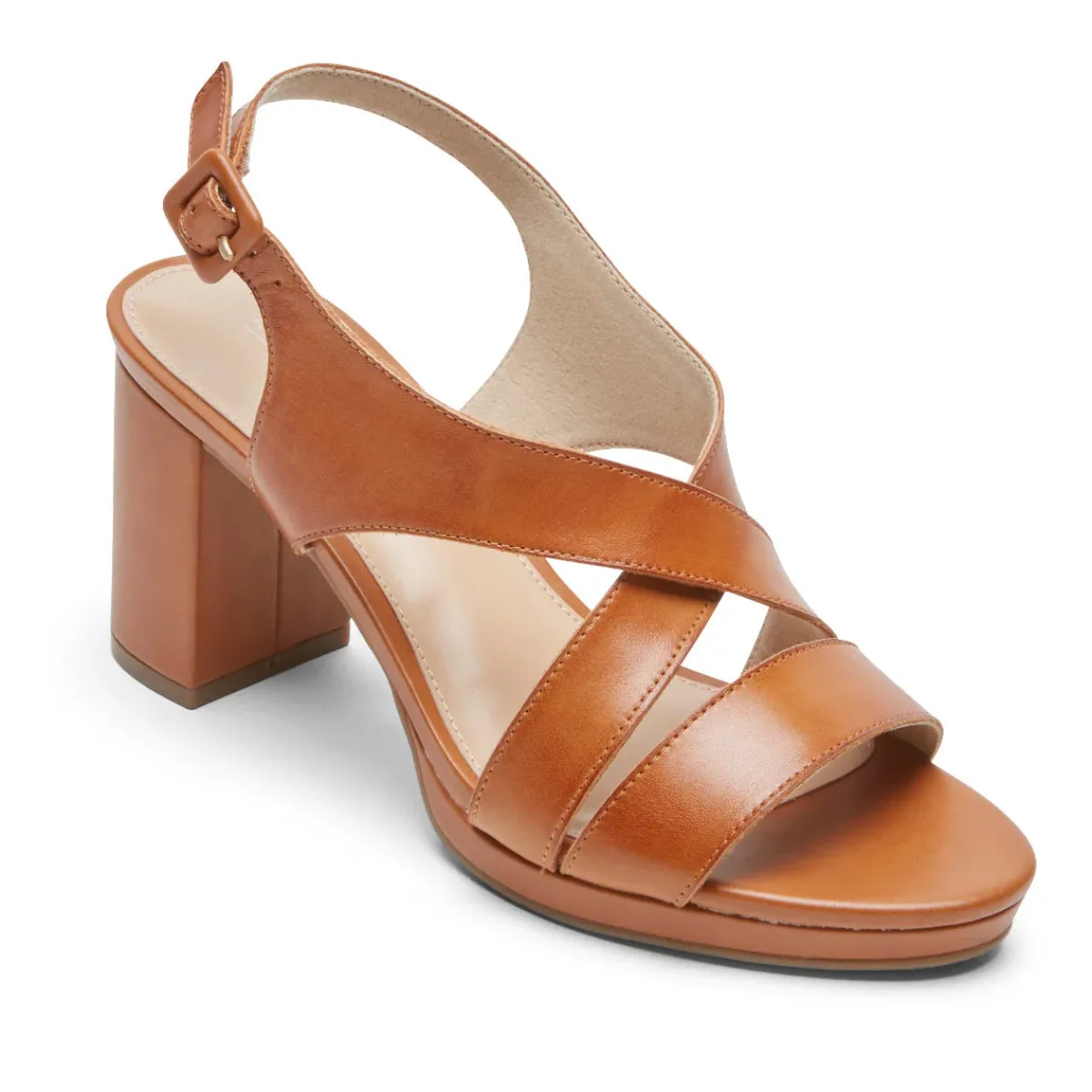 Saltos>Rockport Salto tipo Tabitha feminino bronzeado
