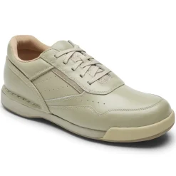 Tênis>Rockport Sapato ativo masculino Prowalker M7100 Branco/Trigo
