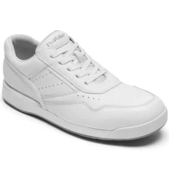 Tênis>Rockport Sapato ativo masculino Prowalker 7100 Plus com cadarço Couro Branco