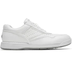 Tênis>Rockport Sapato ativo masculino Prowalker 7100 Plus com cadarço Couro Branco