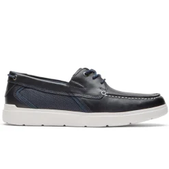 Sapatos De Barco>Rockport Sapato de barco masculino Total Motion Lite Novo vestido azul
