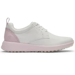 Sapatos>Rockport Sapato de golfe feminino Prowalker Trustride Tassel Branco/Rosa