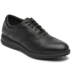 Tênis>Rockport Sapato de golfe masculino Total Motion Links Preto