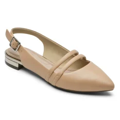 Sapatos>Rockport Sapato feminino com tiras Total Motion Adelyn com tiras Farro