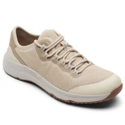 Sapatos>Rockport Sapato feminino Total Motion Xcs Trail com cordões Eco taupe resistente à água