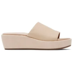 Slip-Ons>Rockport Slide Aubriella Feminino Bege Neutro