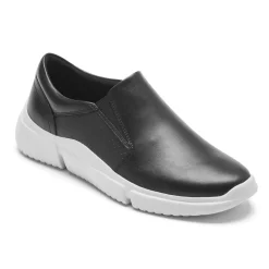 Tênis>Rockport Tênis feminino R-Evolution lavável slip-on Preto Lavável C/Sola Branca