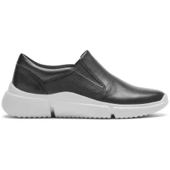 Tênis>Rockport Tênis feminino R-Evolution lavável slip-on Preto Lavável C/Sola Branca