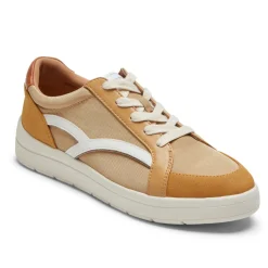 Tênis>Rockport Tênis feminino Truflex Navya retrô Mostarda Têxtil/Sintético Eco